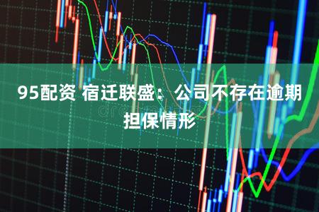 95配资 宿迁联盛：公司不存在逾期担保情形