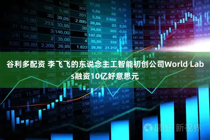 谷利多配资 李飞飞的东说念主工智能初创公司World Labs融资10亿好意思元
