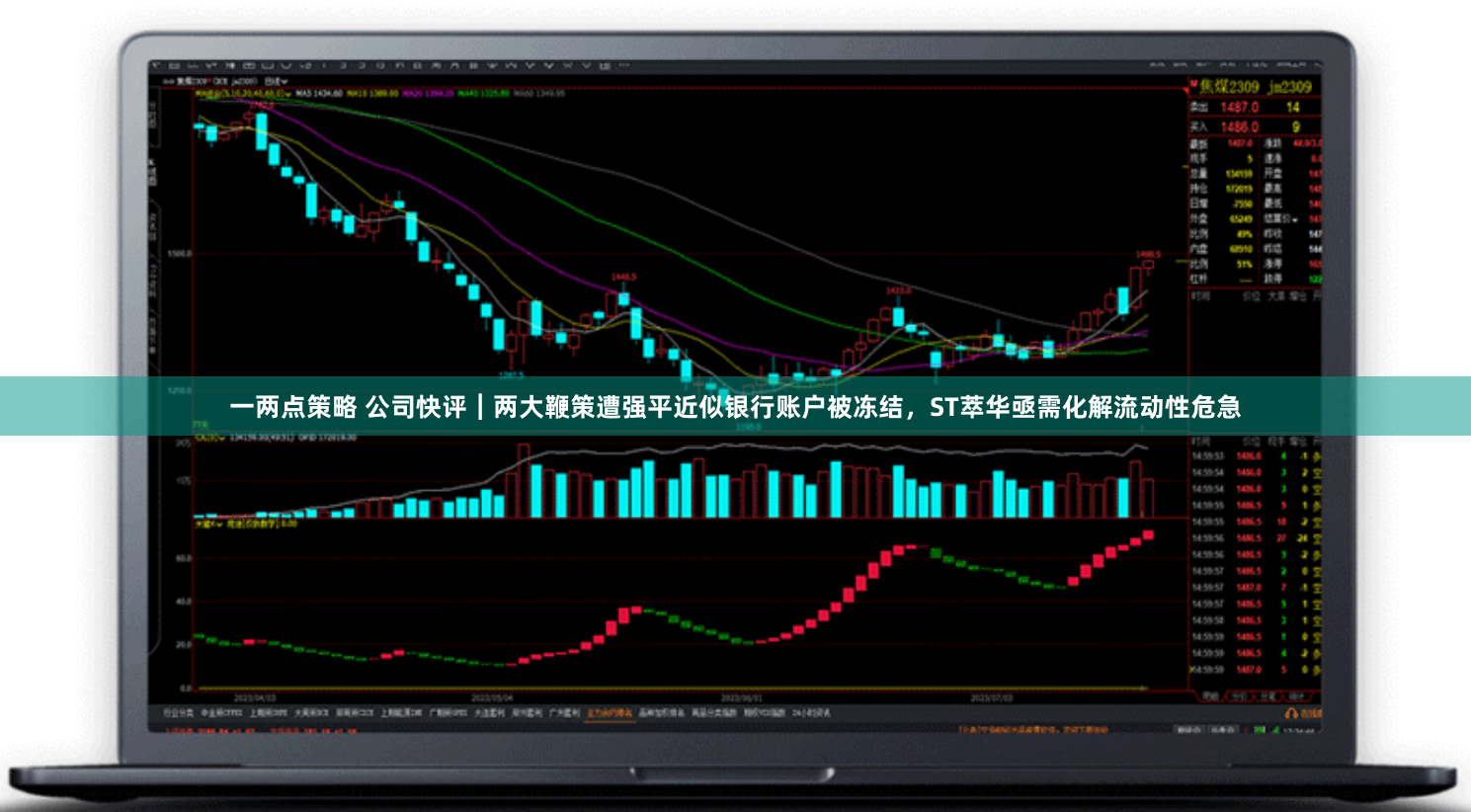 一两点策略 公司快评︱两大鞭策遭强平近似银行账户被冻结，ST萃华亟需化解流动性危急
