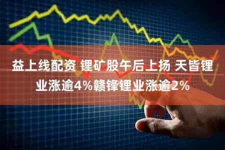 益上线配资 锂矿股午后上扬 天皆锂业涨逾4%赣锋锂业涨逾2%