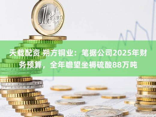 天载配资 朔方铜业：笔据公司2025年财务预算，全年瞻望坐褥硫酸88万吨