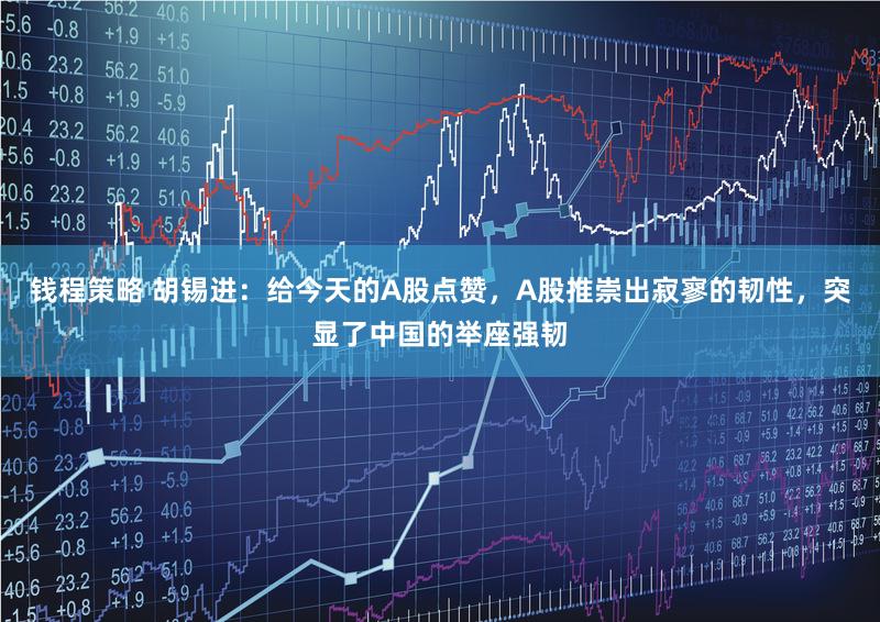 钱程策略 胡锡进：给今天的A股点赞，A股推崇出寂寥的韧性，突显了中国的举座强韧