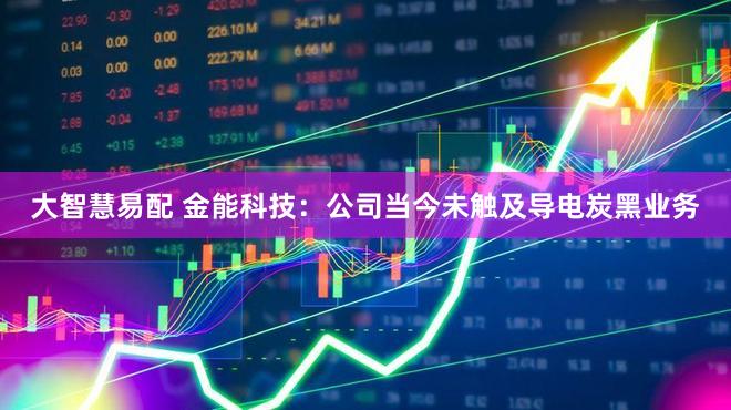 大智慧易配 金能科技：公司当今未触及导电炭黑业务